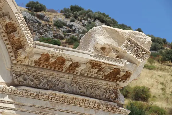 Antike Stadt Des Ephesus Der Türkei — Stockfoto