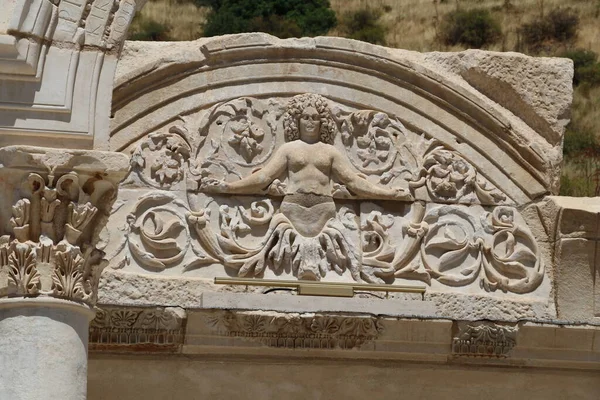 Starověké Město Efesus Krůtě — Stock fotografie