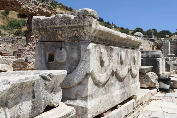 Orașul Antic Efes Din Turcia — Fotografie, imagine de stoc