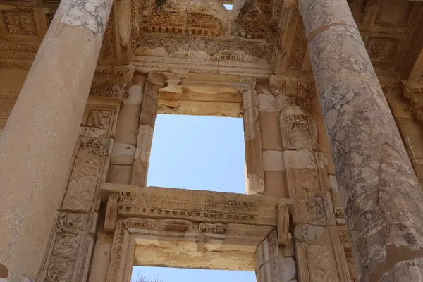 Türkiye Deki Antik Ephesus Şehri — Stok fotoğraf