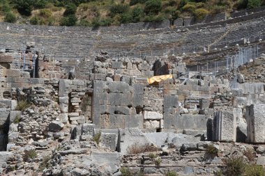 Türkiye 'deki antik ephesus şehri..