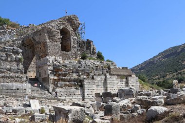 Türkiye 'deki antik ephesus şehri..