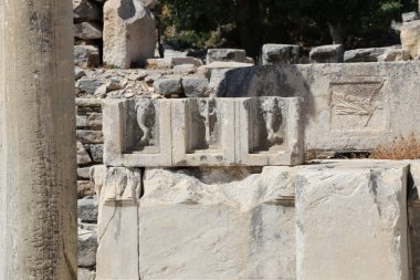 Türkiye 'deki antik ephesus şehri..