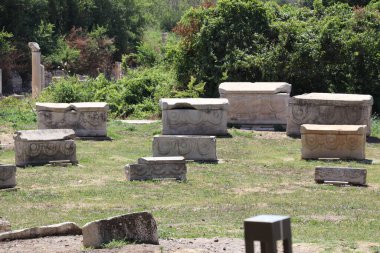 Türkiye 'deki antik ephesus şehri..