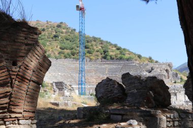 Türkiye 'deki antik ephesus şehri..
