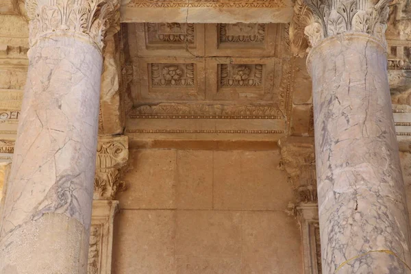 Antigua Ciudad Efeso Pavo — Foto de Stock