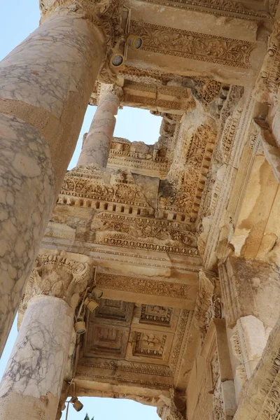 Türkiye Deki Antik Ephesus Şehri — Stok fotoğraf