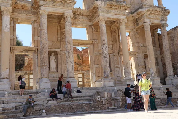 Antike Stadt Des Ephesus Der Türkei — Stockfoto