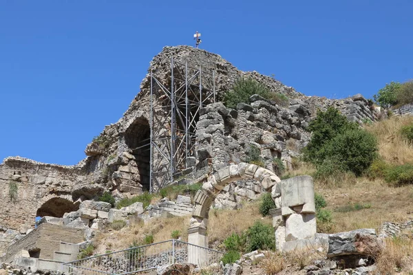 stock image Ancient city of Ephesus in Turkey.