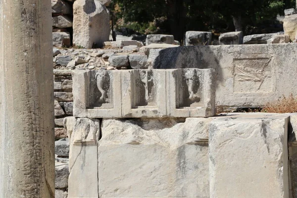 Antike Stadt Des Ephesus Der Türkei — Stockfoto