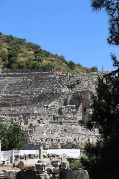 Antike Stadt Des Ephesus Der Türkei — Stockfoto