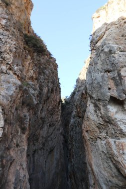 Türkiye 'de dağlar, Akdeniz ve Kaputas Sahili.