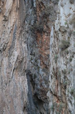 Türkiye 'de dağlar, Akdeniz ve Kaputas Sahili.