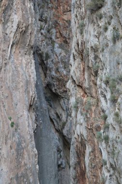 Türkiye 'de dağlar, Akdeniz ve Kaputas Sahili.