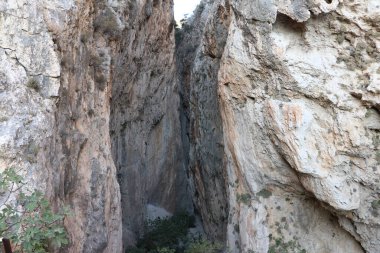 Türkiye 'de dağlar, Akdeniz ve Kaputas Sahili.