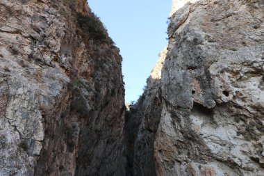 Türkiye 'de dağlar, Akdeniz ve Kaputas Sahili.