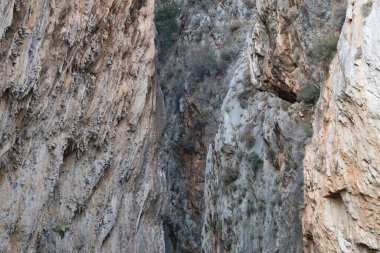 Türkiye 'de dağlar, Akdeniz ve Kaputas Sahili.