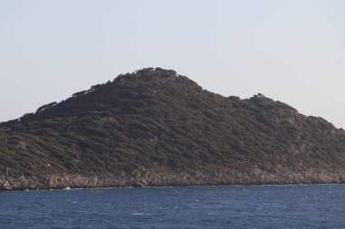 Türkiye 'de dağlar, Akdeniz ve Kaputas Sahili.