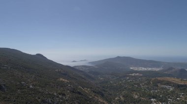 Türkiye 'de Kalkan Dağı manzarası.
