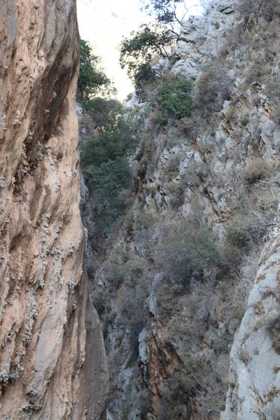 Türkiye Dağlar Akdeniz Kaputas Sahili — Stok fotoğraf