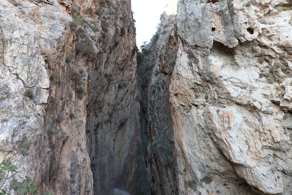 Türkiye Dağlar Akdeniz Kaputas Sahili — Stok fotoğraf