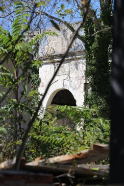 İstanbul 'daki Kilyos yıldız kalesi.