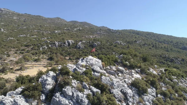 Panorama Montaña Kalkan Turquía — Foto de Stock