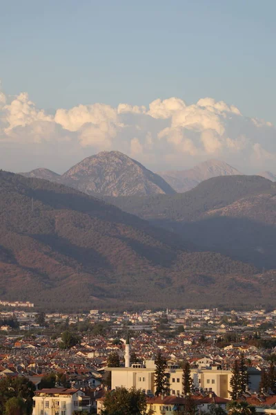 Panorama Ciudad Turca Fethiye — Foto de Stock