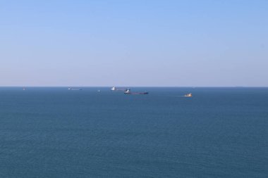 İstanbul 'daki Kilyos yıldız kalesi.