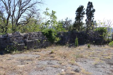 İstanbul 'daki Kilyos yıldız kalesi.