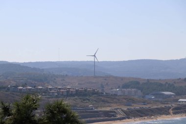 İstanbul 'daki Kilyos yıldız kalesi.