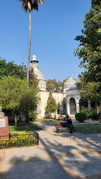 Turkse Stad Adana Moskeeën Het Centrum Van Islam — Stockfoto