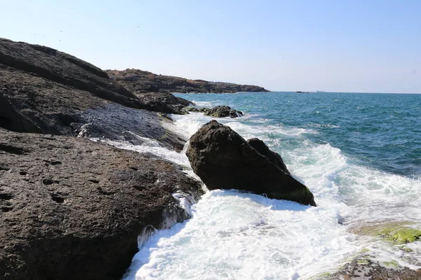 Antiga Fortaleza Rumeli Feneri Nas Margens Bósforo Turquia — Fotografia de Stock