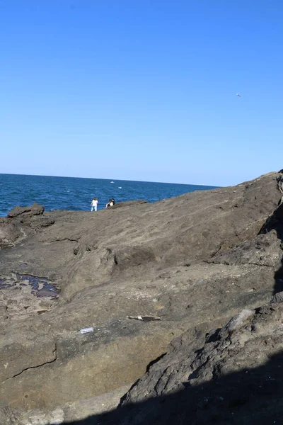 Starożytna Twierdza Rumeli Feneri Nad Brzegiem Bosforu Turcji — Zdjęcie stockowe