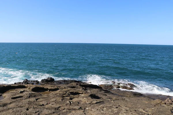 Türkiye Deki Boğaz Kıyısındaki Antik Rumeli Feneri Kalesi — Stok fotoğraf