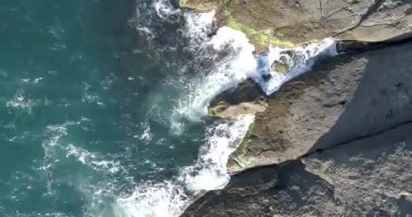 İstanbul 'daki antik Rumeli Feneri kalesi.