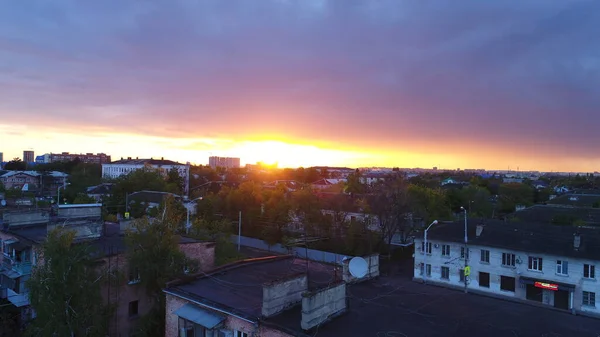 Nubes Increíblemente Hermosas Luz Del Atardecer Del Día Nubes Diferentes —  Fotos de Stock