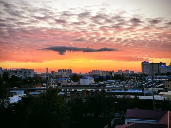 Unglaublich Schöne Wolken Abendlicht Des Tages Wolken Aus Verschiedenen Regionen — Stockfoto