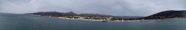 Farklı yerler ve şehirlerin farklı panoramaları..
