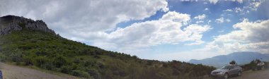 Farklı yerler ve şehirlerin farklı panoramaları..