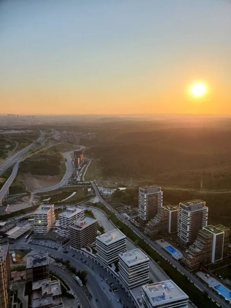 Схід Полудень Захід Сонця Усього Світу — стокове фото