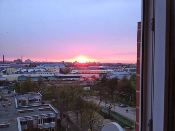 Alba Mezzogiorno Tramonto Tutto Mondo — Foto Stock