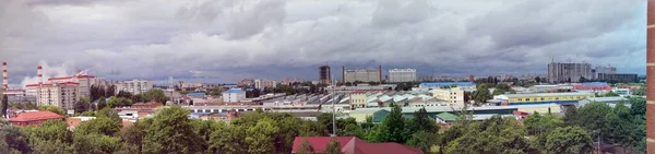 Городские Панорамы Мира Панорамы Гор Предгорий — стоковое фото