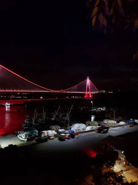 Puentes Través Del Bósforo Estambul Otros Puentes Estambul —  Fotos de Stock