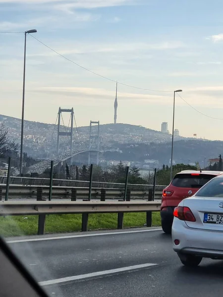 Brücken Über Den Bosporus Istanbul Andere Brücken Istanbul — Stockfoto