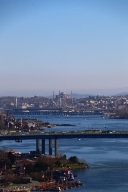 İstanbul Kafe 'si Pierre Loti' nin tarihi yeri. Altın Boynuz 'un muhteşem manzarası.