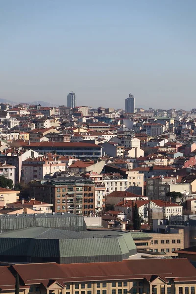 Lugar Histórico Del Café Estambul Pierre Loti Magnífico Panorama Del — Foto de Stock