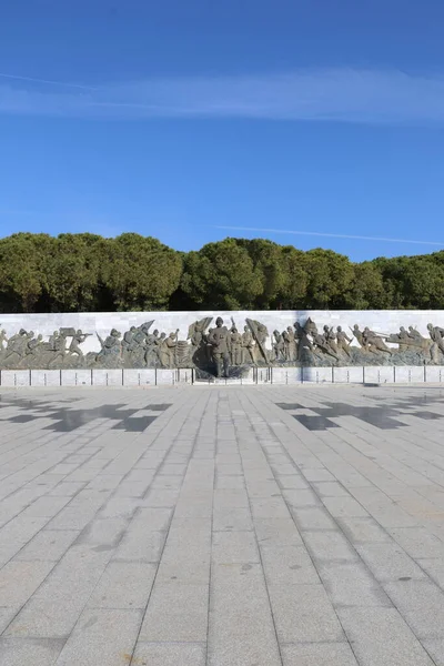 Mémorial Aux Soldats Turcs Qui Ont Défendu Combattu Pour Indépendance — Photo