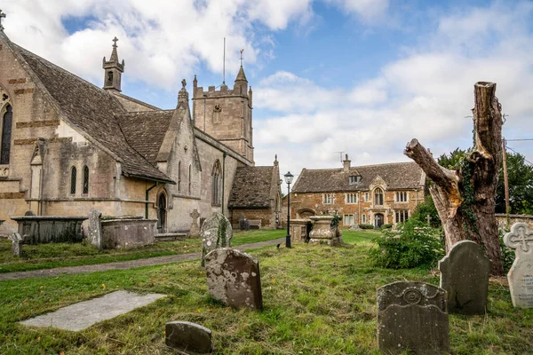 15Th Century Church Martin Background Chantry North Nibley Cotswolds Gloucestertshire — Stock Photo, Image