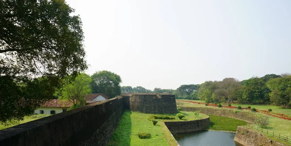 View Palakkad Fort Captured Hyder Ali 1766 Side — 스톡 사진